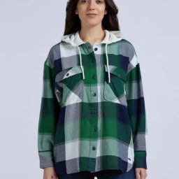 Pepe Jeans Multicolored Cotton Chequered Shacket-picture-1