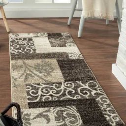 Obsessions Beige Modern Machine Made Runner - Small-picture-16