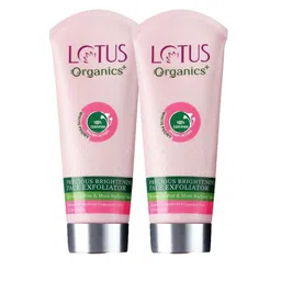 Lotus Organics+ Set Of 2 Precious Brightening Face Exfoliator With White Peony - 50g Each-21