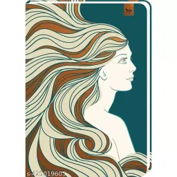 Pragya Cinderella Print A5 Single Ruled Notebook Journal 192 Pages with Hard Case Cover 15x21 cm (Teal)-42