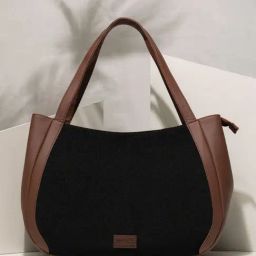 ZOUK Jet Black Black Printed Luna Shoulder Bag-96