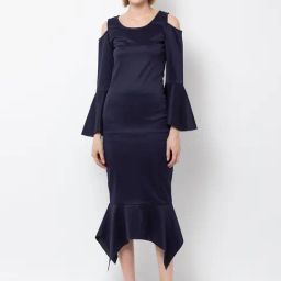 DODO & MOA Navy Sheath Dress-picture-15