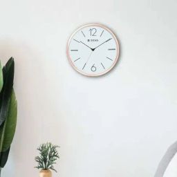 Titan W0007MA03 Rose Gold Metal Wall Clock-image-47