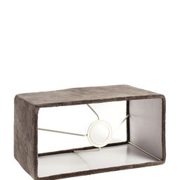 Grated Ginger Grey & Brown Solid Bedside Bedside Table Lamp with Shade image 2