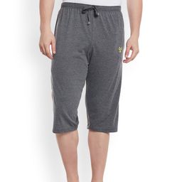 VIMAL JONNEY Men Grey Solid Lounge Shorts C2-ANTHRA001-picture-22