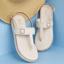 Inc 5 Flatform Sandals with Buckles-75