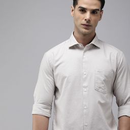 Park Avenue Pure Cotton Slim Fit Opaque Casual Shirt-image-54