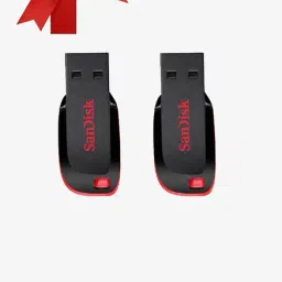 SanDisk Cruzer Blade CZ50 128 GB USB Flash Drive Black (Pack of 2)-5