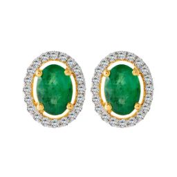 P.C. Chandra Jewellers 18 kt Gold & Diamond Earrings-image-66