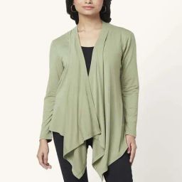 Honey by Pantaloons Green Full Sleeves Shrug-image-56