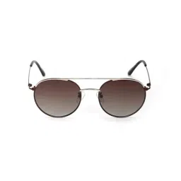Enrico Eyewear Brown Round Sunglasses for Men-picture-38