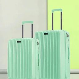Nasher Miles Pondicherry Hard-side Polypropylene Luggage Set of 2 Mint Green Trolley Bags(55&65Cm)-image-24