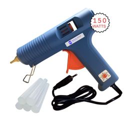 VCR - 150W Heavy Duty Glue Gun with Temperature Control Regulator & Thin Nozzle for Precise Glue Output (DIY & Professional Use) + 5 Glue Sticks - VCR-150 image 2