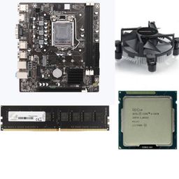 generic H61 Motherboard Kit With Processor I5 3470/3570/3470S/3330 ATX Gen 2.90Ghz To 3.80Ghz+ 16GB DDR3 RAM(8+8) + CPU Fan (2 Year Replacement Warranty) image 1