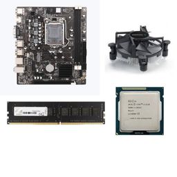 generic H61 Motherboard Combo With ATX I3 3rd Gen Processor 3.0Ghz + 8GB DDR3 RAM + Free CPU Fan(2 Year Replacement Warranty & Lifetime Support) image 1