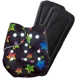 Domenico Washable Baby Diaper Premium Cloth Diaper Reusable Adjustable Size Waterproof Pocket Cloth Diaper Nappie-10