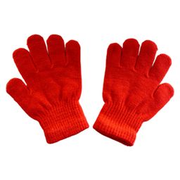 Tipy Tipy Tap Woolen Full Finger Gloves - Red-image-83
