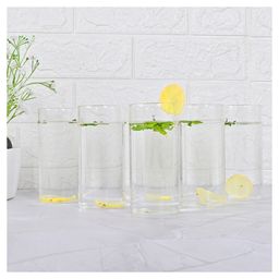 Femora Borosilcate Glass Transparent Drinking Glass - Set of 6-image-3