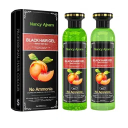 NANCY AJRAM Set Of 2 Long Lasting Hair Dye - 250 ml Each - Black-picture-14