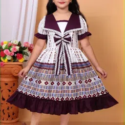 Zenat Girls Cotton Dresses-19