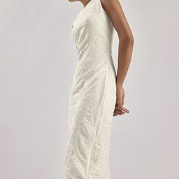 The Label Life Women Ivory Jacquard Sheath Dress-image-25