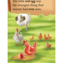 om books international All set to Read A Phonic Reader The Little Red Egg Book - English image 3