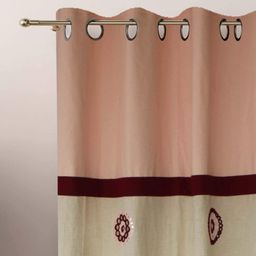 Dekor World Multicoloured Set of 2 Window Curtain image 3