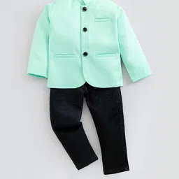 Hopscotch Boys Solid Cotton Blend Clothing Set-picture-41