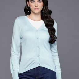 allen solly woman Allen Solly V-Neck Cardigan-picture-23