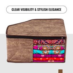 Kuber Industries Brown Set of 3 Regular Multi-Utility Organisers image 2