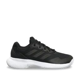 Adidas Women's GameCourt 2 Black Tennis Shoes-picture-39