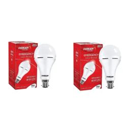 Eveready B22D 9W Emergency LED Bulb - Pack of 2 (White)-image-78