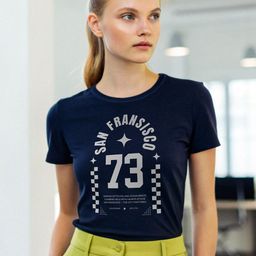 DressBerry Typography Printed Round Neck Cotton Slim Fit T-shirt-picture-9