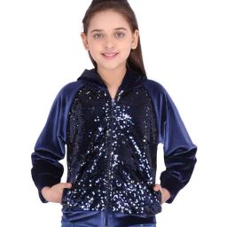 Cutecumber Kids Navy Embellished Sweatshirt-picture-39