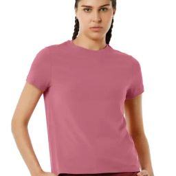 Amante Dusty Pink Cotton Sports T-Shirt-picture-48