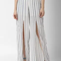 Forever 21 Multicolor Striped Trousers-image-49