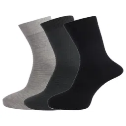 Dollar Multi Cotton Self Pattern Socks - Pack of 3-42