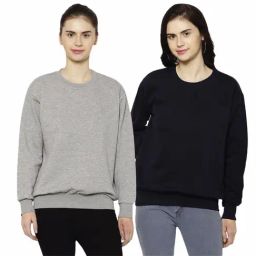 Vimal Jonney Grey & Navy Round Neck Pullover - Pack of 2-picture-36