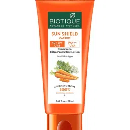 Biotique Sun Shield Carrot SPF 40 Sunscreen Lotion - 50 ml-picture-45