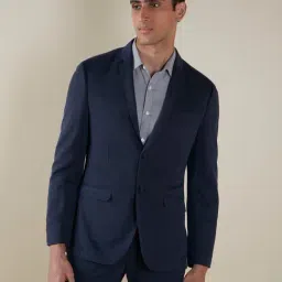WES Formals by Westside Navy Slim-Fit Blazer-35