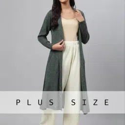 Aurelia Green Regular Fit Cardigan-image-56
