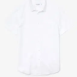 Lacoste White Regular Fit Shirt-image-69