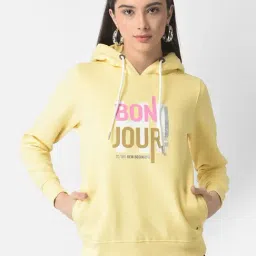 Crimsoune Club Yellow Printed Hoodie-image-15