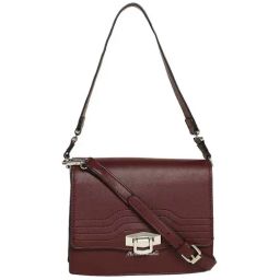 Marina Galanti Maroon Textured Medium Sling Handbag-image-39