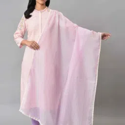 W Purple Plain Dupatta-picture-40