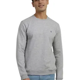 Allen Solly Grey Regular Fit Sweatshirt-picture-28