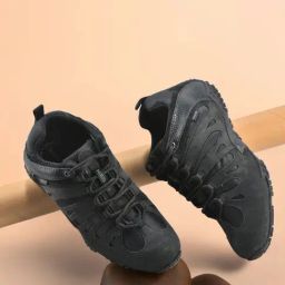 Woodland Men's Black Casual Sneakers-image-13