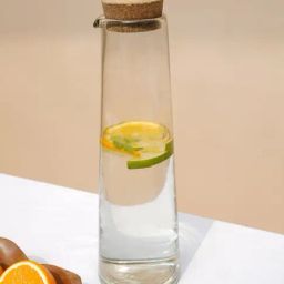 Muun Home Transparent Glass Carafe with Lid (1250 ml)-image-17
