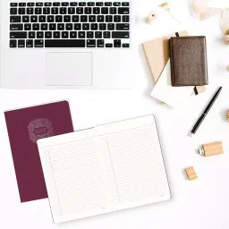 Pragya Executive B5 Single Ruled Thread Sewn Notebook 120 Pages with Textured Cover 14.8x21 cm (Pack of 3) image 4