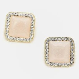 Sohi Gold Plated Party Designer Stone Stud Earrings-47